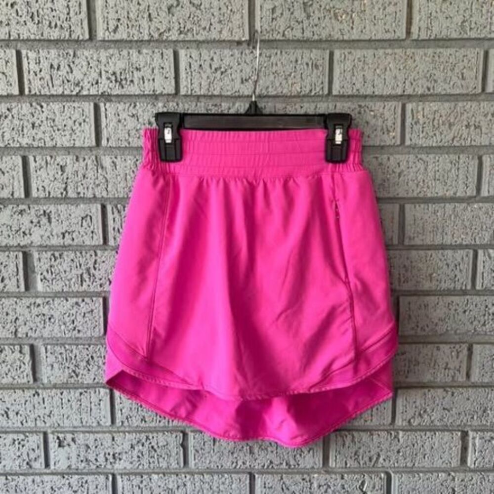 Lululemon Hotty Hot High-Rise Skirt *Long Sonic Pink Size 2